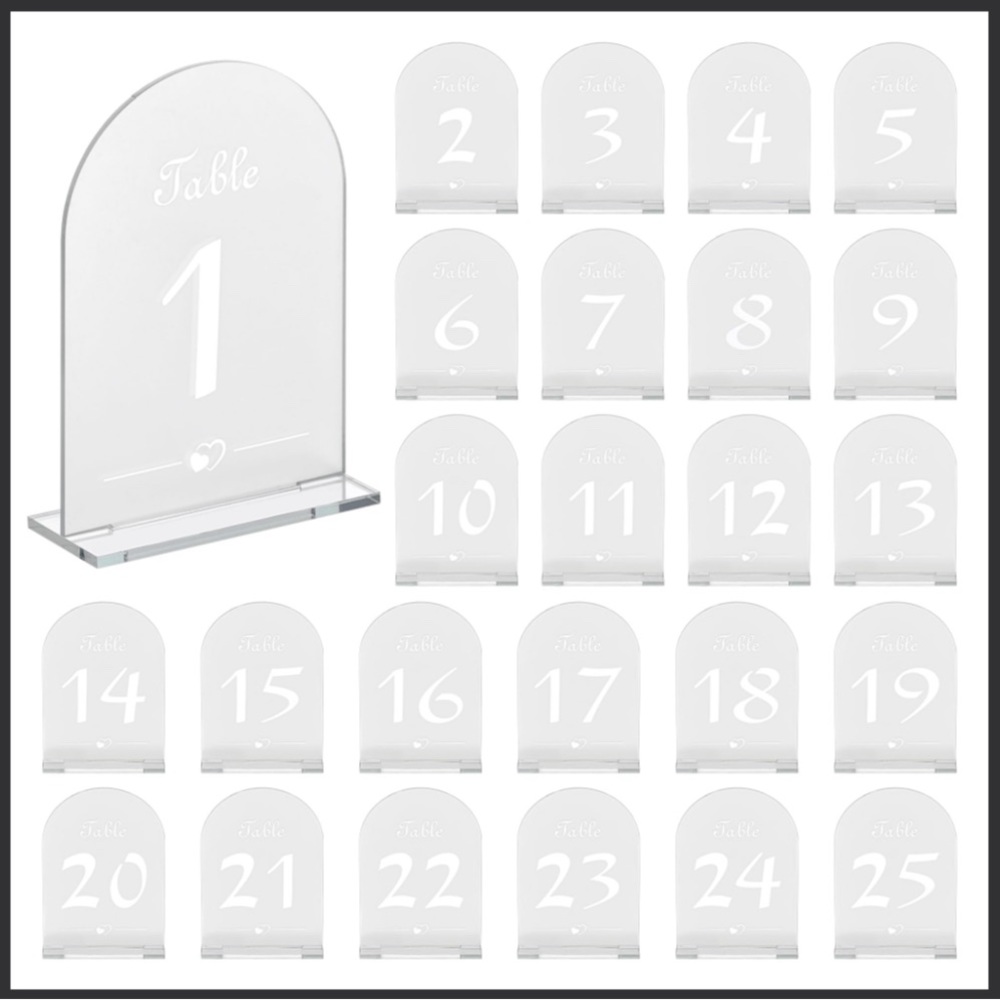 Clear Acrylic Sign Holder 5x7 Clear Acrylic Wedding Table Number Holder Stands
